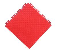 Tappetini modulari ad incastro per garage, con fori di scarico, piastrelle antiscivolo per esterni, per lavaggio auto, patio e piscina, 25 x 25 cm, 64 pezzi