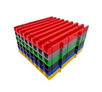 Tappetini Modulari Ad, Tappetini Di Drenaggio Ad, Tappetini For Garage Resistenti, For Autolavaggi, Ponti, Scale E Garage(Black,12 pieces)