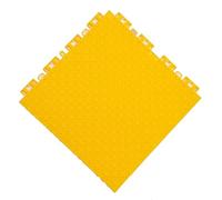 Tappetini modulari per garage, ad incastro, antiscivolo, con fori di scarico, per lavaggio auto e patio, piscina, 64 pezzi, 25 x 25 cm
