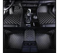 Tappetini Moquette Tappetini in pelle per auto per Mercedes Classe E W211 2003 2004 2005 2006 2007 2008 Accessori interni impermeabili Tappeti Antiscivolo(Nero)