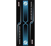 Tappetini moto per BMW Fusion 95 x 240 - Tappetini ambientali per moto, per paddock e garage, lavabili ed ecologici, ideali come regalo per moto