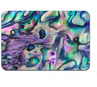 Tappetini Mouse, Close Up Background of Blue Green And Purple Abalone Pearl Shell Tampone per Mouse Antiscivolo Gaming Mousepad Base in Gomma Tappetino Mouse per Notebook Laptop 25X30Cm
