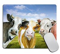 Tappetini Mouse Cute Cows Watercolor Tappetino Mouse Ufficio 25x30cm