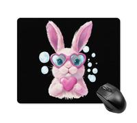 Tappetini Mouse Cute Easter Bunny Tappetino per Mouse Notebook 25x30cm