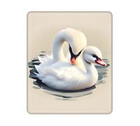 Tappetini Mouse, Cute Little Swan Tappetino per Mouse Multifunzionale Mouse Pad Ergonomico Gaming Tappetino Mouse per Notebook Computer 25X30Cm