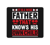Tappetini Mouse, It Is A Wise Father That Knows His Own Child Gaming Tappetino Mouse Lavabile Mouse Pad Multifunzionale Tappetino Mouse Gaming per Gamers Gaming 25X30Cm