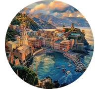 Tappetini Mouse Italy Cinque Terre Sunset Landscape Mousemat | 20Cm Mousepad Base In Gomma Antiscivolo Tappetino Mouse Per Laptop Ufficio Lavoro