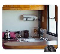 Tappetini Mouse, Kitchen House Home Tissue Utensils Tappetini per Il Mouse da Gioco Personalizzato Gaming Mousepad Ergonomico Gaming Pad per Laptop Ufficio 25X30Cm