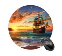 Tappetini Mouse Pirate Ship In The Sunset Mousemat