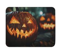 Tappetini Mouse Scary Halloween Pumpkin Close Up 25X30Cm Soffice Tappetini per Il Mouse Durevole Mousepad per Laptop Casa