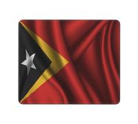 Tappetini Mouse, Silk Style Flag Of East Timor Tappetino Da Gaming Antiscivolo Tappetino Per Il Mouse Da Gioco Confortevole Tappetino Mouse Pad Per Computer Laptop 25X30Cm