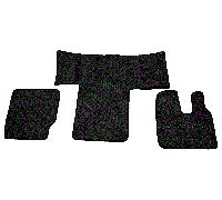 Tappetini Neri In Eco Pelle Per MAN TGL/TGS/TGM 2013-2019 Modelli RightHD