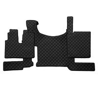 Tappetini Nero Con Eco Pelle Verde Per MAN TGX 2021+ Con ADR Freno Sinistro HD