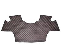 Tappetini Nero/Rosso Tappetino Eco Pelle per Trattore CLAAS AXION 2022