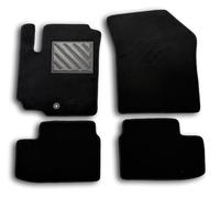 Tappetini Opel Agila B 2008-2015 su misura, Antiscivolo, battitacco in gomma rinforzata, bottoni di fissaggio