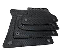 Tappetini originali Audi in gomma di qualità originale, 4 pezzi, colore nero