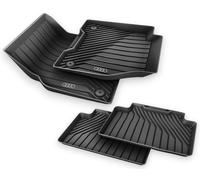 Tappetini Originali Audi Q6 E-Tron Gommati Neri Davanti + Dietro 4-Pezzi.
