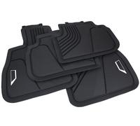 Tappetini originali compatibili con 1 (F40) 1 (F70) 2 Gran Coupe (F44) a partire dal 2019, tappetini per auto per tutte le stagioni, qualità premium, nero, 4 pezzi