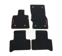 Tappetini originali Fiat Set Velour Stelvio Logo Rosso ricamato 50903645