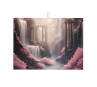 Tappetini per asciugare i piatti a cascata per il bancone della cucina, in microfibra ultra assorbente, per ripiani e lavelli, 18"X24"