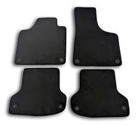 Tappetini per Audi A3 8P/8PA dal 2003-2012, in Velluto Premium Antracite, Alta qualità