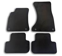 Tappetini per Audi A4 B8 2008-2016, A5 Sportback 8TA dal 2009-2016, in Velluto Premium Antracite, Alta qualità