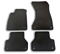 Tappetini per Audi A4 B9 dal 2015- Sedan/Avant/AllRoad, in Velluto Premium Antracite, Alta qualità