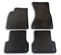 Tappetini per Audi A6 C7 dal 2011-2017, in Velluto Premium Antracite, Alta qualità