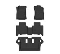 Tappetini Per Auto Antiscivolo Per Toyota Per Fortuner LHD RHD 2005-2021 7 Posti Tappetino Per Poggiapiedi In TPE Per Tutte Le Stagioni Tappetini abitacolo