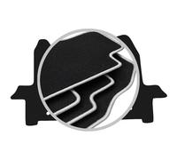 Tappetini per auto CARLUX-SILVER per: furgone Ford Transit (2019-)
