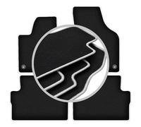 Tappetini per auto CARLUX-SILVER per: Volkswagen Sharan II monovolume (2010-)