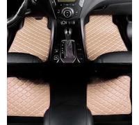 Tappetini Per Auto In Moquette per Lancia Musa MPV 2004 2005 2006 2007-2012, Set Di Tappetini Su Misura per La Protezione Del Pavimento-Antipolvere,Beige