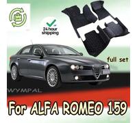 Tappetini per auto in pelle personalizzati per ALFA ROMEO 159 2006-2012 set Tappeti per tappeti per automobili