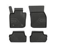 Tappetini per auto No.77 compatibile con MINI Cooper S III 2014 in poi su misura in gomma | Note: 3 porte | Set di tappetini premium | Materiale TPE durevole | Bordini più alti