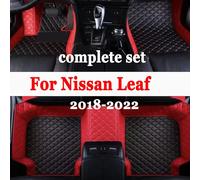 Tappetini per auto per Nissan Leaf ZE1 2018 ~ 2022 tappetino in pelle di lusso tappetini durevoli tappetini per interni Set di tappeti accessori per auto 2019