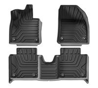 Tappetini Per Auto Per Polestar 4 2024-2026 | Tappetini Auto Con Guida A Sinistra Cargo Liner Tappetino Bagagliaio TPE 3D Nero Impermeabile(LHD 3PCS)