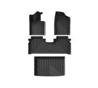 Tappetini per auto Per Tappetini In TPE Per Chery ICAR03 2024, Rivestimenti Per Pavimenti Protettivi Per Tutte Le Stagioni 1a 2a(Left Rudder 4pcs)