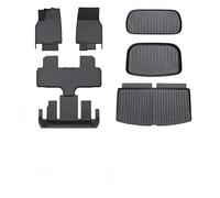 Tappetini per auto Per Tesla per il Modello YL Launch 2026 Juniper 2025+ TPE Tappetini per auto pedali Bagagli Trunk Mat Set(7pcs Set LHD)