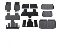 Tappetini per auto Per Tesla per il Modello YL Launch 2026 Juniper 2025+ TPE Tappetini per auto pedali Bagagli Trunk Mat Set(11pcs Set LHD)