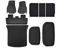 Tappetini Per Auto Per Tesla Per Model 3 Y 2017-2023 Set Completo Di Tappetini Tappetini Auto 3D Antiscivolo Impermeabili(21-23 MY Right 9pcs)