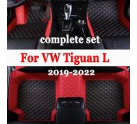 Tappetini per auto per VW VW Tiguan L PHEV 2019 2020 2021 2022 cuscinetti per piedi personalizzati copertura per moquette per automobili accessori interni