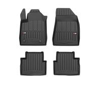 Tappetini per auto ProLine 3D compatibile con ALFA ROMEO Giulietta 2010-2020 su misura in gomma | Set di tappetini premium | Materiale TPE durevole | Bordini più alti