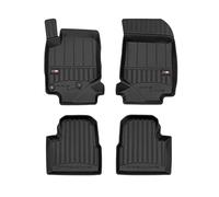 Tappetini per auto ProLine 3D compatibile con CITROEN C4 III 2020 in poi/PEUGEOT 2008 II 2019- su misura in gomma | Set di tappetini premium | Materiale TPE durevole | Bordini più alti