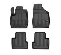 Tappetini per auto ProLine 3D compatibile con Jeep Cherokee V 2013- su misura in gomma | Note: versione senza pavimento rialzato davanti all'appoggio sinistro | Tipo auto: suv | Bordi più alti