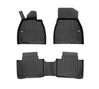 Tappetini per auto ProLine 3D compatibile con Mercedes-Benz EQS V297 2021- su misura in gomma | Tipo auto: liftback | Set di tappetini premium | Materiale TPE durevole | Bordi più alti