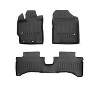 Tappetini per auto ProLine 3D compatibile con Toyota Yaris III 2011-2020 su misura in gomma | Note: versione Hybrid | Tipo auto: hatchback | Materiale TPE durevole | Bordi più alti
