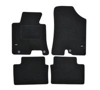 Tappetini Per Auto Su Misura Per Hyundai i30 2012-2017 4-Pcs Moquette Con Logo