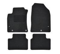 Tappetini Per Auto Su Misura Per Hyundai i30 Dal 2017 4-Pcs Moquette Con Logo