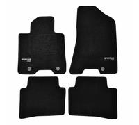 Tappetini Per Auto Su Misura Per Kia Sportage Dal 2016 4-Pcs Moquette Con Logo