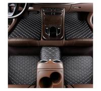 Tappetini Per Auto Tappetini Per Auto In Pelle PU Impermeabili Universali Per Proteggere I Piedi Degli Interni Delle Automobili Anteriori Auto Tappetini(Black-beige)